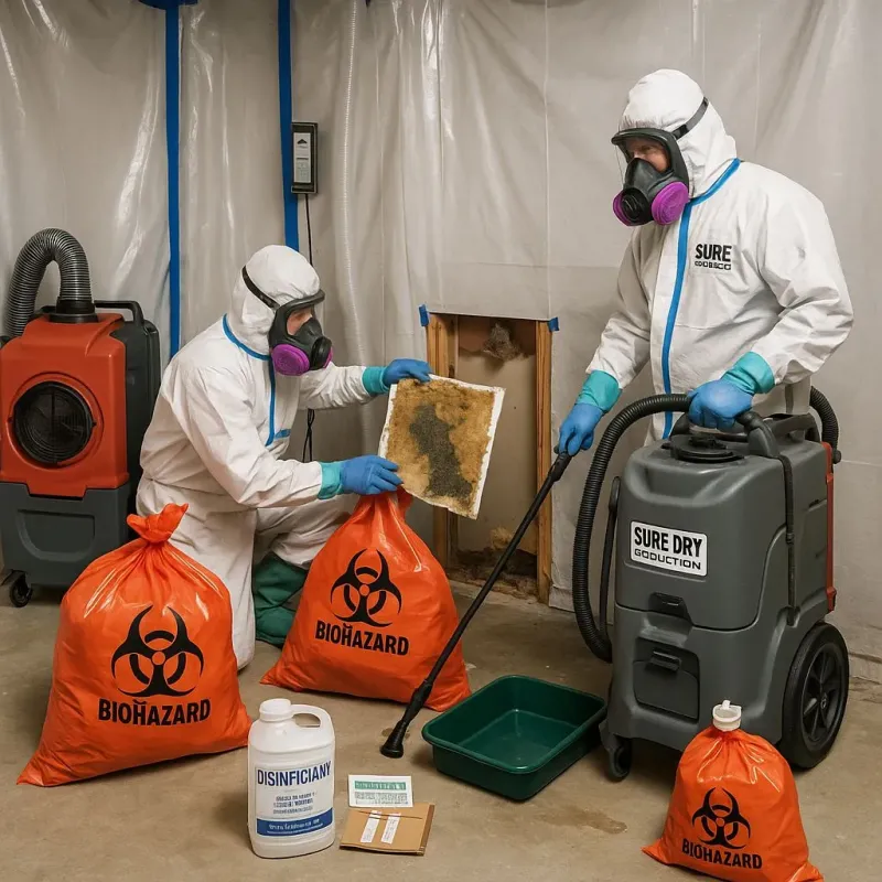 Contaminated Water Handling Protocols process in Clarke County, AL